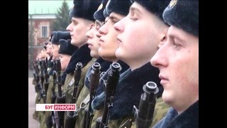 2015-12-21 г. Брест. Присяга в в\ч 5526. Телекомпания  Буг-ТВ.
