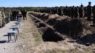 Похороны 54 солдат г. Запорожье / The funeral of 54 unknown soldiers Zaporozhye ATO Donbass