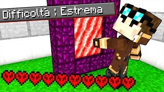 MONDO DELLE CARAMELLE SU MINECRAFT A DIFFICOLTÀ ESTREMA!!!