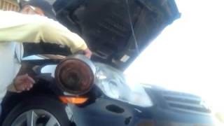 Como arreglar una defensa de plastico de una vehiculo.