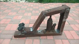 ПОДКАТНОЙ ДОМКРАТ СВОИМИ РУКАМИ САМОДЕЛЬНАЯ ТЕХНИКА, МАШИНЫ И МЕХАНИЗМЫ Сделано Руками