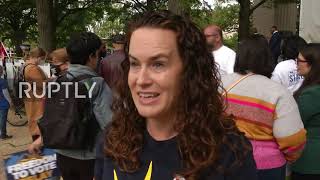 USA: Hundreds of activists rally in DC for voting rights