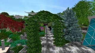 Ландшафтный дизайн. Концепция в Realtime Landscaping Architect.