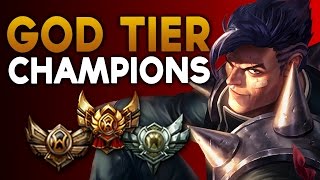 GOD TIER Champions in Bronze/Silver/Gold - FOR EVERY ROLE (League of Legends)