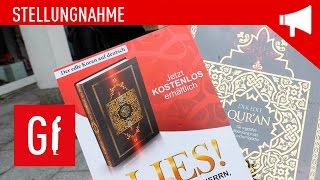 Stellungnahme zum Verbot des Lies!-Projekts