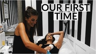 OUR FIRST TIME! Bikini Sugaring Full Experience