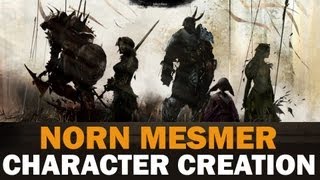 Guild Wars 2 Beta - Norn Mesmer Creation / Story Intro