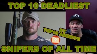 My ReView/ReAction to "Top 10 Deadliest Snipers Of All Time"