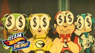 The Gag Reel | Build The Epic Race | Hot Wheels