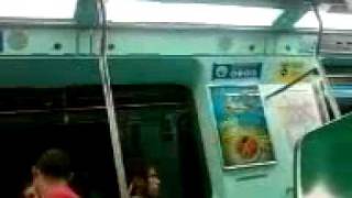 briga no metrô