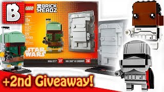 LEGO Star Wars BrickHeadz Madness! Finn & Capt. Phasma! 2nd BrickVault Giveaway! | Weekly LEGO News