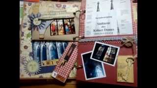 Scrapbooking "Germany 2006 travel mini album - Button Farm Kit Club"