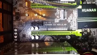 Видео №3 по проблеме с SSD M.2 NVME на мат. плате Huanan x79