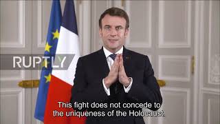 France: 'We have a responsibility' - Macron on Holocaust Remembrance Day