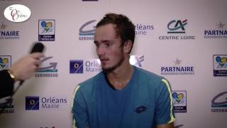 Balle de match et interview de Daniil Medvedev