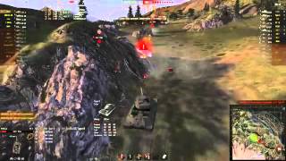 ИС 6  Вот это прёт Скрытая деревня    Стандартный бой  WOT 0 9 1 Full HD