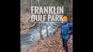 Fall Hiking at Franklin Gulf Park