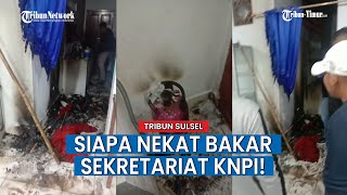 Sekretariat KNPI Toraja Utara Diduga Dibakar OTK