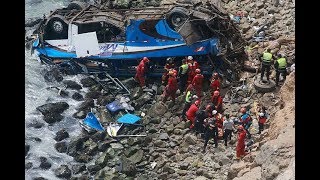 Accidente de bus en Pasamayo ocasionó la muerte de 36 pasajeros