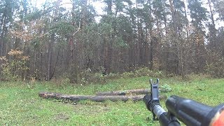 Американский террорист напоролся на русского охотника | Серёжа Штык #4 vs Рэмбо | Охота на зайца