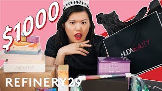 $1000 PR Unboxing With Beauty Editor | Beauty With Mi | Refinery29