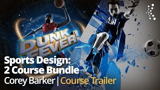 Sports Design Graphics Bundle with Corey Barker | Official Class Trailer