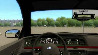 City Car Driving gameplay#12 Police Ford Crown Vic' driver training with Logitech G27[HD]