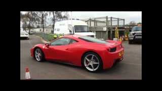 Ferrari 458 at Goodwood (Acceleration, Flybys, Tunnel BLAST)