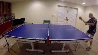 table tennis return board practice