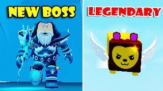 New BOSS Update! 2 NEW Eggs + AREA & Got LEGENDARY Pets In MONSTER SIMULATOR! [Roblox]