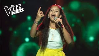 Laura Sofía canta La Malagueña - Audiciones a ciegas | La Voz Kids Colombia 2018