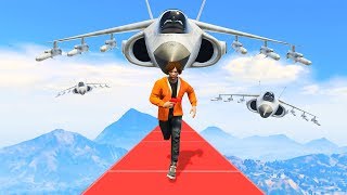 ESCAPE THE HARDEST DEATH RUN LEVEL! - GTA 5 Funny Moments