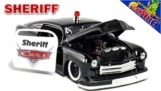 Про машинки из мультика Тачки (Cars 2) : ШЕРИФ (Sheriff ) - Игрушки маленькие гоночные машины