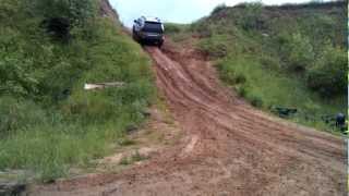 ПоКаТуШкИ № 1 UAZ Hunter and Mitsubishi pajero sport 03.06.2012