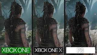 HellBlade | Xbox One X vs PC vs Xbox One | Graphics Comparison