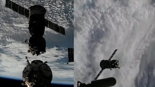 Soyuz MS-21 undocking and departure