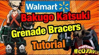 Walmart Bakugou Grenade Bracers Tutorial! Easy and Cheap!