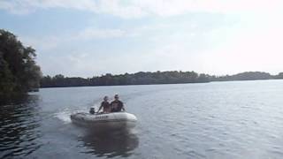 Člun GRAUVELL aqua sport 420 + motor yamaha test