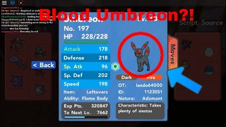 Pokemon Brick Bronze Blood Umbreon?!(admin)