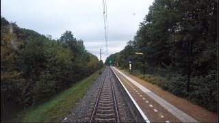 4K Cab Ride NL Rhenen – Driebergen Zeist – Utrecht CS (7424) / SGMm 2990 / 20-10-2017