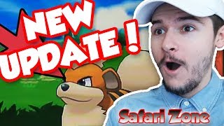 NEW SAFARI ZONE AND DECCA BEACH UPDATE!! - Pokemon Brick Bronze