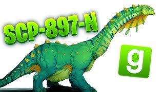 SCP RP // SCP-897-N LE DINOSAURE GÉANT ! - Garry's Mod