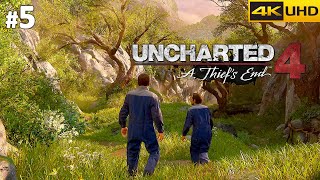 Uncharted 4 Remastered PC Gameplay Walkthrough Part 5 FULL GAME [4K UHD 60FPS] No Commentary