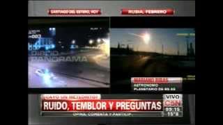 Parte 3/4 - METEORO BOLA DE FUEGO ILUMINA CIELO ARGENTINO - Domingo 21/4/2013 - Hora 3:20 AM