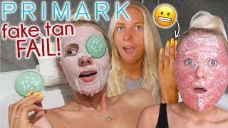 I only used PRIMARK BEAUTY for 24 HOURS! ?£3 fake tan!!!