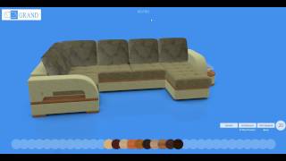 3D конструктор мягкой мебели