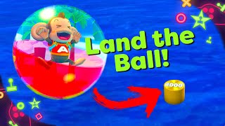 The Impossible Target Landing in Monkey Ball - Challenge Accepted