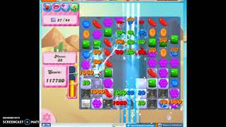 Candy Crush Level 111 Audio Talkthrough, 3 Stars 0 Boosters