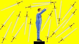 КАК УВЕРНУТЬСЯ ОТ МИЛЛИОНА ОСТРЫХ МЕЧЕЙ И ВЫЖИТЬ ! ОЧЕНЬ СЛОЖНЫЙ УРОВЕНЬ В ХЭППИ ВИЛС (Happy Wheels)