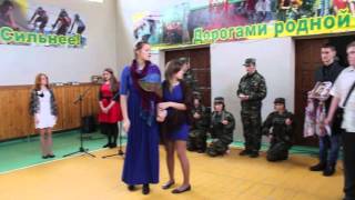 инсценировка военной песни